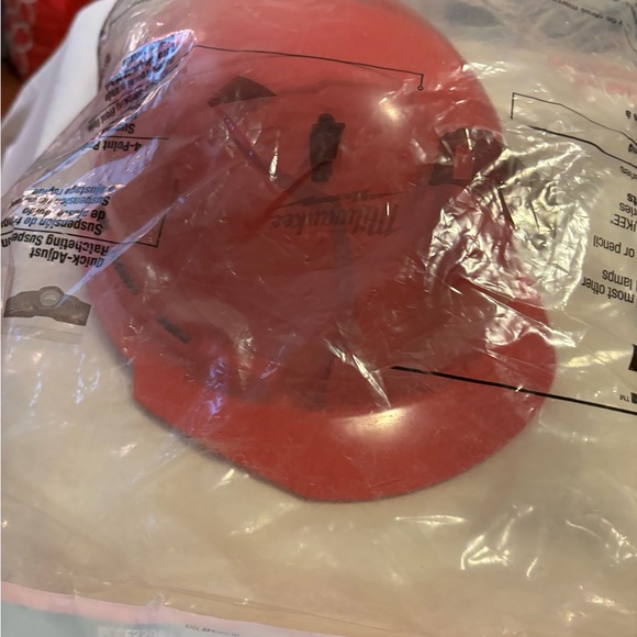 BOLT Red Type 1 Class E Front Brim Non-Vented Hard Hat NWT - Picture 8 of 13